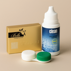 Lentilles Bella Elite + Produit d’entretien + Étui lentilles